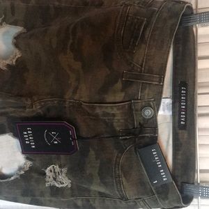 Camouflage Denim Jeans